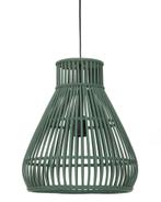 Groene bamboe lampenkap - Ø45cm, Ophalen, Kunststof, Zo goed als nieuw, Modern