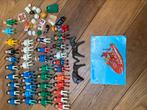 playmobil poppetjes en handleiding 3128 brandweer boot, Ophalen of Verzenden, Gebruikt, Los playmobil