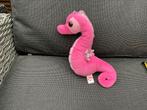 Nieuw zgan roze pluche TY zeepaard knuffel zeepaardje 20cm, Ophalen, Nieuw