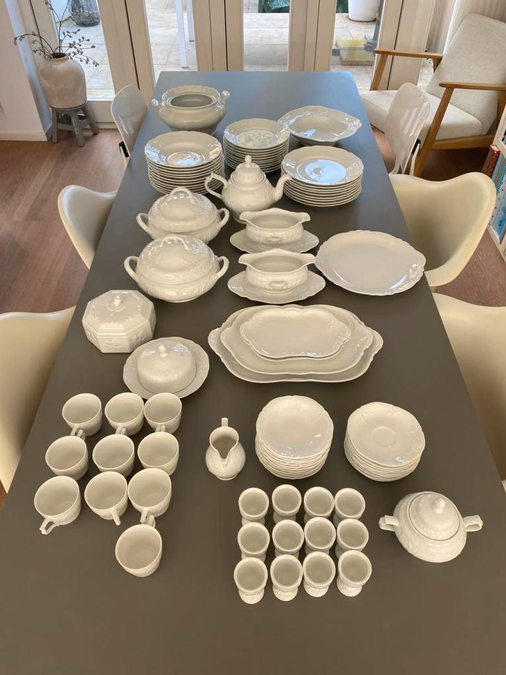 Rosenthal servies wit, Antiek en Kunst, Antiek | Servies compleet, Ophalen