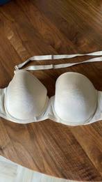Chantelle strapless BH huidskleur maat 80 D, Kleding | Dames, Verzenden, Beige, BH