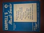 Chappel's Music Service, Band 18, Ophalen of Verzenden, Zo goed als nieuw, Artiest of Componist, Populair