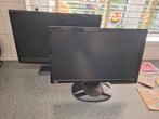 Monitor computer schermen 2 stuks Packard bell en Benq, Ophalen, Zo goed als nieuw, 60 Hz of minder, Overige typen