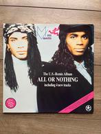 Milli Vanilli - All or Nothing the U.S. Remix Album vinyl lp, Cd's en Dvd's, Vinyl | Pop, Ophalen of Verzenden, 12 inch