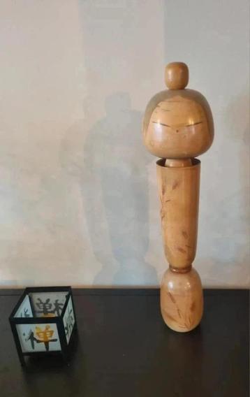 Grote Kokeshi van Sadao Kishi, Seishin No Komugi 48 cm beschikbaar voor biedingen
