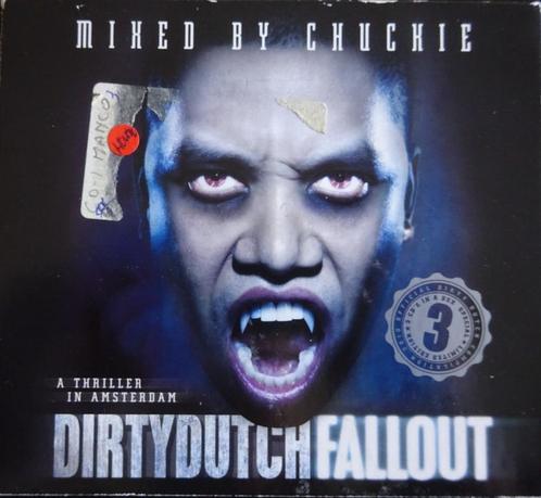 3 CDs.. Chuckie ‎– Dirty Dutch Fallout - ( CD1 MANCO), Cd's en Dvd's, Cd's | Dance en House, Zo goed als nieuw, Dance Populair