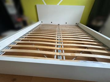 Ikea Malm 2 persoonsbed 180x200 wit - afbeelding 3