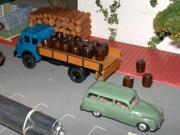 20 stuks bier-/wijn-vaten - lading / laadgoed / vracht, Hobby en Vrije tijd, Modeltreinen | H0, Nieuw, Ophalen of Verzenden