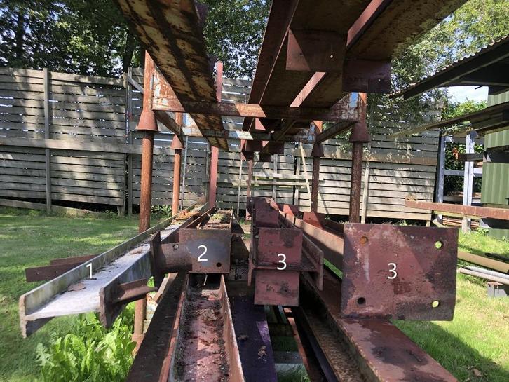 HEA en UNP balken, Doe-het-zelf en Verbouw, Metalen, Gebruikt, Ophalen