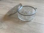 Bonbonnière antiek kristallen schaaltje, Antiek en Kunst, Antiek | Glas en Kristal, Ophalen of Verzenden