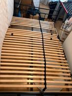 Tweepersoons bed 140x200, Ophalen, Gebruikt, Zwart, Tweepersoons