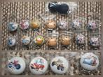 20 Speenkoord Clips - Uiltjes, Bloemen, Hout, Ophalen of Verzenden, Nieuw