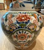 Makkum Dekselpot met Bloemmotief, Antiek en Kunst, Antiek | Keramiek en Aardewerk, Ophalen of Verzenden