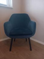 Mooie blauwe stoel, Huis en Inrichting, Ophalen of Verzenden, Zo goed als nieuw, Blauw