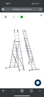 Altrex trap 3x9, Doe-het-zelf en Verbouw, Ladders en Trappen, Ophalen of Verzenden, Zo goed als nieuw