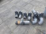 Schuifkranen 110mm - Goed Werkend, Ophalen, Afvoer, Gebruikt, Pvc