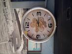 Stijlvolle klok met bewegende tandwielen, Antiek en Kunst, Antiek | Klokken, Ophalen
