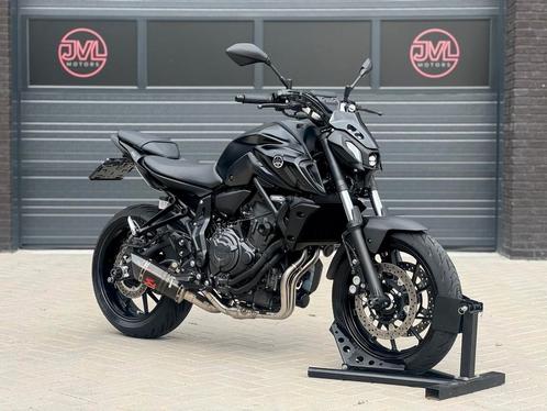 Yamaha MT-07 ABS TECH BLACK *AKRAPOVIC* mt07 mt 07 bj.2023, Motoren, Motoren | Yamaha, Bedrijf, Naked bike, meer dan 35 kW, 2 cilinders