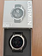 Garmin Fenix 7 (47mm), Sieraden, Tassen en Uiterlijk, Sporthorloges, Ophalen of Verzenden, Zo goed als nieuw, Zwart, Android
