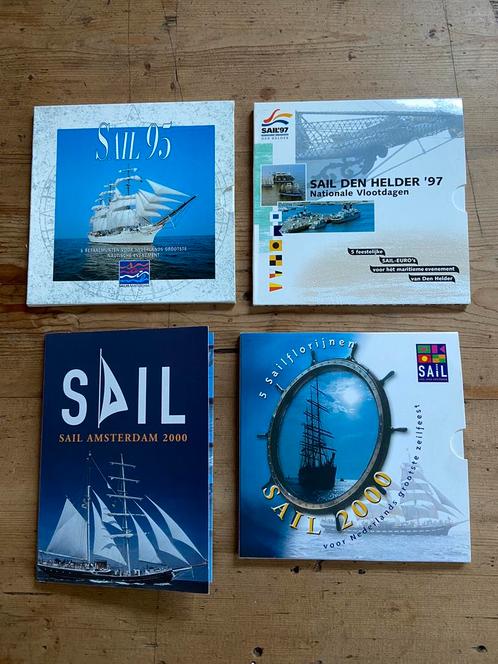 Munten setjes Sail ‘95, ‘97 en 2000 - Muntclub, Postzegels en Munten, Munten | Europa | Euromunten, Setje, Overige landen, Ophalen of Verzenden