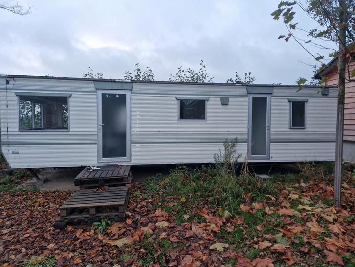 Stacaravan 9x3 meter, Caravans en Kamperen, Stacaravans, tot en met 4, Ophalen