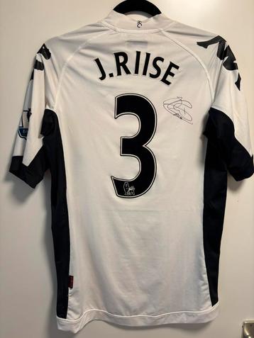 Matchworn John Arne Riise - Fulham incl Handtekening beschikbaar voor biedingen