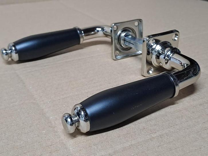 Te koop Krukstel deurkrukken set, Doe-het-zelf en Verbouw, Hang- en Sluitwerk, Nieuw, Klink of Kruk, Chroom, Verzenden