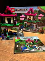 Lego Minecraft The training Grounds, Kinderen en Baby's, Speelgoed | Duplo en Lego, Ophalen of Verzenden, Zo goed als nieuw, Complete set