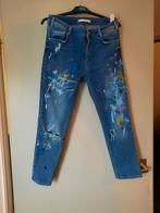 Stoere jeans, Zara, Gedragen, Blauw, W30 - W32 (confectie 38/40)
