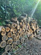 Eik, kastanje en mast hout., Tuin en Terras, Haardhout, Minder dan 3 m³, Ophalen, Overige houtsoorten, Blokken