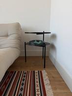 Nooma Tu bedside table black, Ophalen, 90 cm, Eenpersoons, Zwart