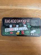 Pokerset Texas Hold’em, Hobby en Vrije tijd, Gezelschapsspellen | Kaartspellen, Ophalen of Verzenden, Nieuw, Free & Easy