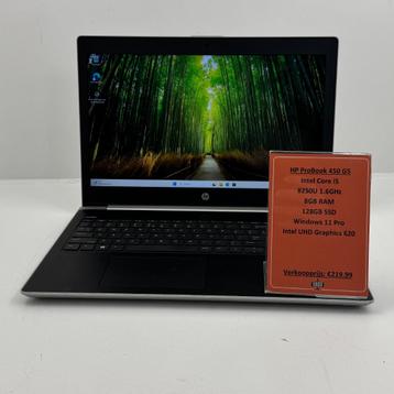 HP ProBook 450 G5 Laptop | Intel Core i5 8250U 1.6GHz 8GB RA beschikbaar voor biedingen