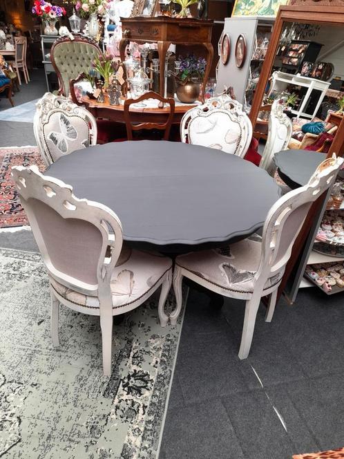 Mooie barok eethoek compleet of los te koop, Antiek en Kunst, Antiek | Meubels | Tafels, Ophalen of Verzenden