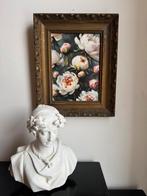 Art kunst pioenrozen stilleven schilderij painting bloemen, Ophalen of Verzenden