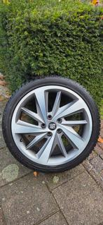 Seat Leon FR 18 inch velgen met winterbanden, Ophalen, 18 inch, Gebruikt, Banden en Velgen