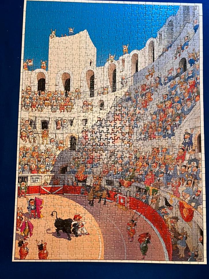 legpuzzel Heye - Loup - Olé, Hobby en Vrije tijd, Denksport en Puzzels, Gebruikt, Legpuzzel, 500 t/m 1500 stukjes, Ophalen of Verzenden