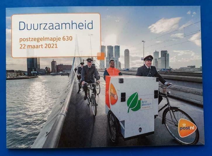 Postzegelmapje 630 - Duurzaamheid, Postzegels en Munten, Postzegels | Nederland, Postfris, Na 1940, Verzenden