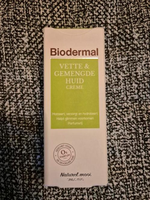 Biodermal crème vette en gemengde huid, Sieraden, Tassen en Uiterlijk, Uiterlijk | Gezichtsverzorging, Nieuw, Verzorging, Gehele gezicht