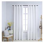 Gordijnen verduisterend met ringen 2 st 140x245 cm, 200 cm of meer, Info@bargains-by-dj.nl, Nieuw, Ophalen of Verzenden