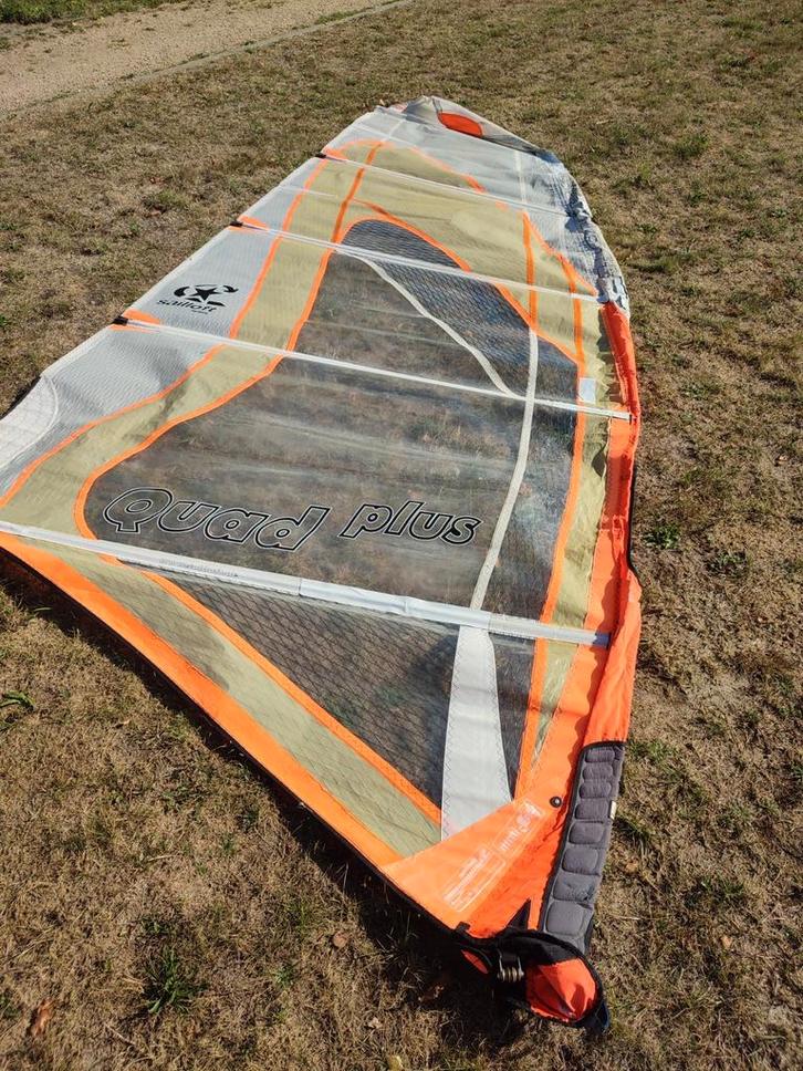 Windsurfzeil Sail Loft Quad Plus 6.3 m²., Watersport en Boten, Windsurfen, Zo goed als nieuw, Zeil, Ophalen