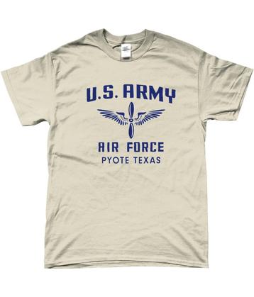 USAAF PT SHIRT PYOTE TEXAS FIELD  maat XXL beschikbaar voor biedingen