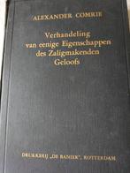 Verhandeling eigenschappen des geloofs A Comrie, Boeken, Ophalen of Verzenden, Gelezen, A Comrie, Christendom | Protestants