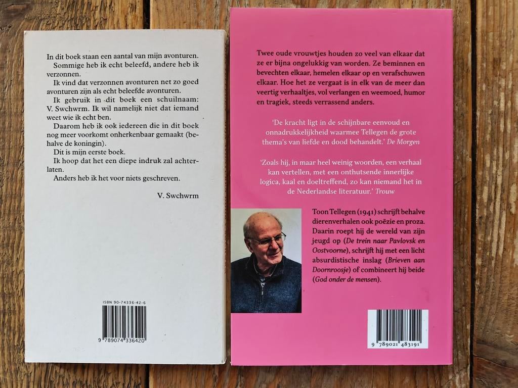 2 Boekjes van Toon Tellegen., Boeken, Sprookjes en Fabels, Ophalen of Verzenden, Gelezen