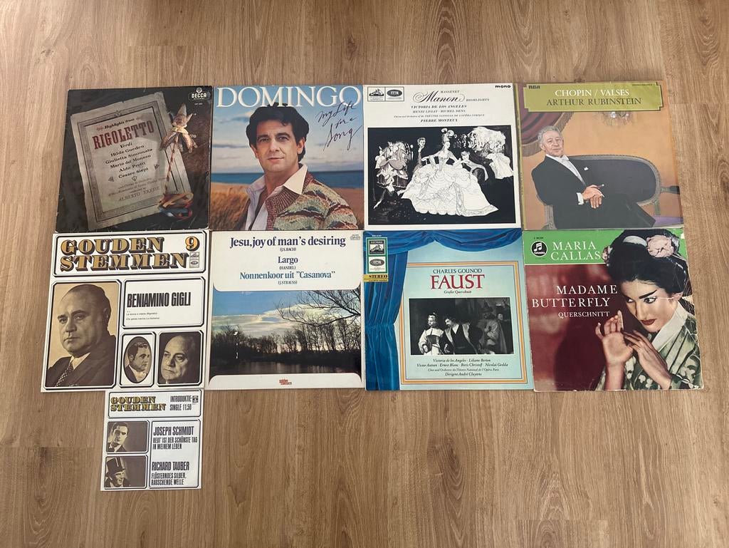 Klassieke Opera en Vocale Vinyl LP Collectie, Gebruikt, Opera of Operette, Modernisme tot heden, Ophalen of Verzenden