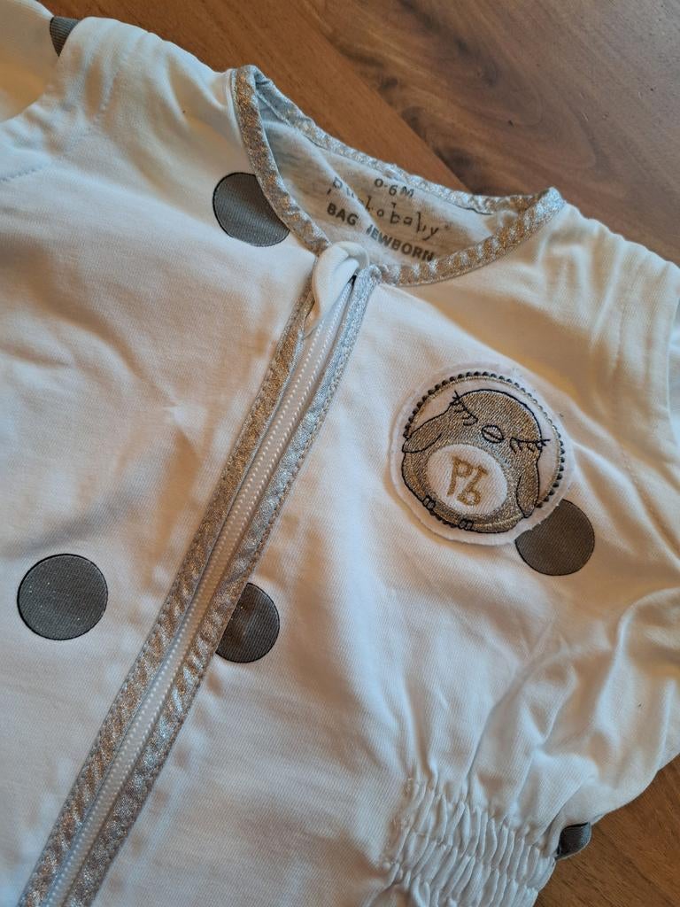 Puckababy Newborn zomerslaapzak 0-6 maanden, Ophalen of Verzenden, Nieuw, Minder dan 70 cm, Slaapzak