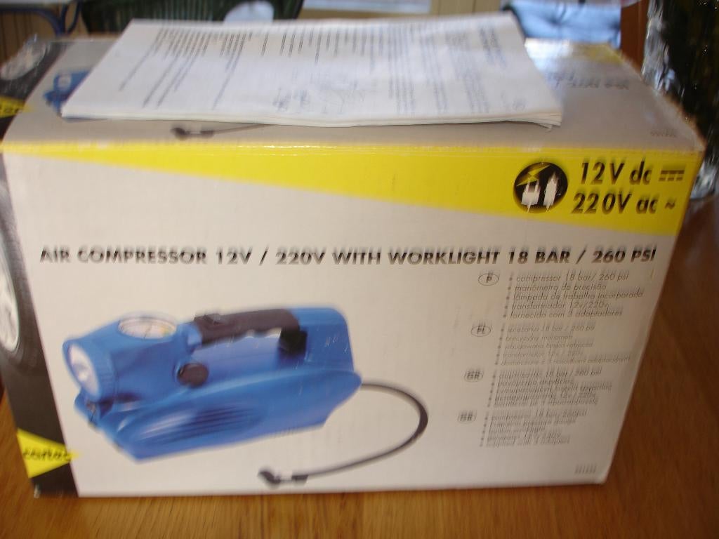 luchtcompressor, Doe-het-zelf en Verbouw, Compressors, Ophalen, Gebruikt, Minder dan 200 liter/min, 10 bar of meer