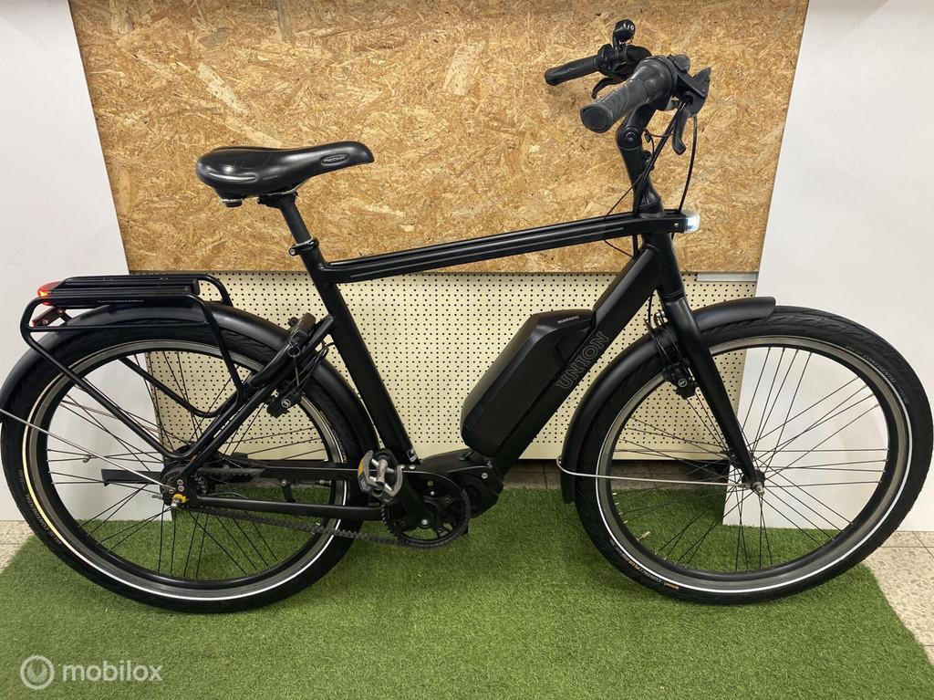 UNION E-LITE SHIMANO MIDDENMOTOR HERENFIETS 57 CM BELT DRIVE, Overige merken, Union, Union, Union