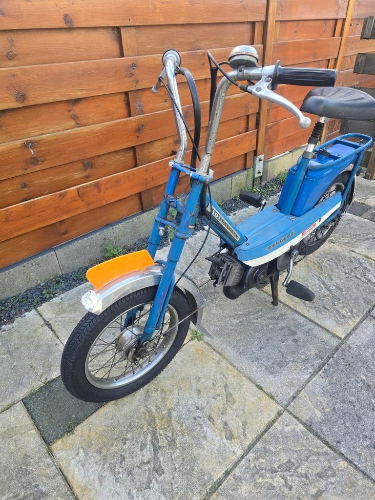 Peugeot 101 Bromfiets - Klassieke Franse Charme, Ophalen of Verzenden, Gebruikt, Maximaal 25 km/u, Overige modellen
