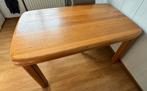 Eettafel blank eiken, Huis en Inrichting, Tafels | Eettafels, Ophalen, Zo goed als nieuw, Rechthoekig, 50 tot 100 cm